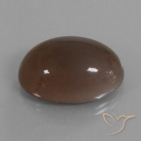 41.62 ct Brown Moonstone Stone, Natural Moonstone in Oval Cabochon Shape for Sale