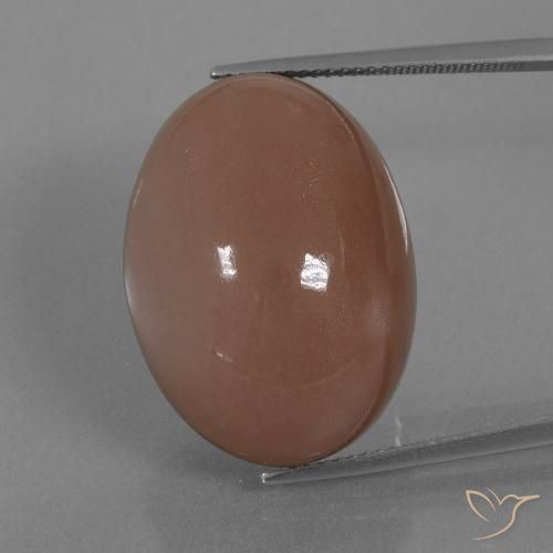 42.17ct Natural Brown Moonstone, Oval, Opaque