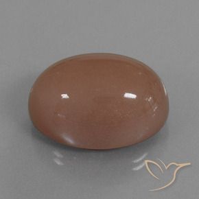 42.17 ct Brown Moonstone Stone, Natural Moonstone in Oval Cabochon Shape for Sale