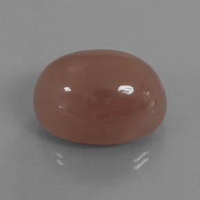 49.49 ct Brown Moonstone Stone, Natural Moonstone in Oval Cabochon Shape for Sale