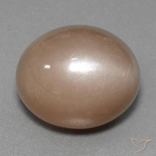 41.53 ct Brown Moonstone Stone, Natural Moonstone in Oval Cabochon Shape for Sale