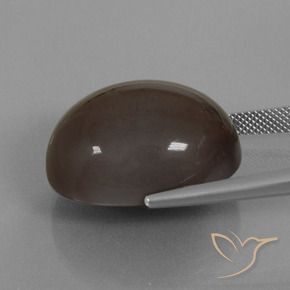 Moonstone Gemstone in 23.9 x 18.6 mm Size for Sale, Moonstone Stone in Medium Brown Color