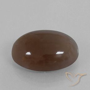 22.40 ct Brown Moonstone Stone, Natural Moonstone in Oval Cabochon Shape for Sale