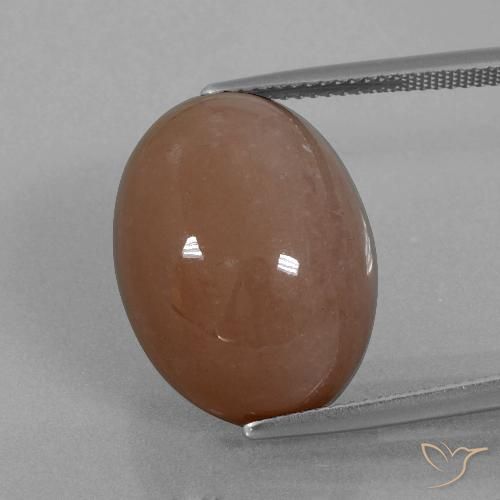 21.86ct Natural Brown Moonstone, Oval, Opaque