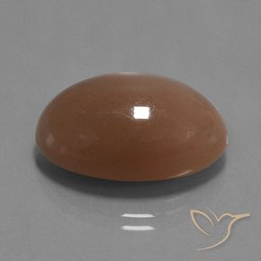 20.88 ct Orange Moonstone Stone, Natural Moonstone in Oval Cabochon Shape for Sale