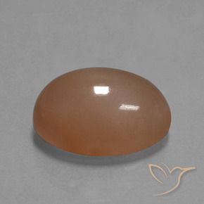 27.10 ct Orange Moonstone Stone, Natural Moonstone in Oval Cabochon Shape for Sale