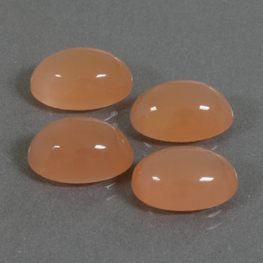Moonstone Gemstones in 12 x 8 mm (calibrated) Size for Sale, Moonstone Stones in Light Orange Color