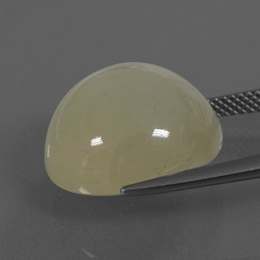 Moonstone Gemstone in 17 mm Size for Sale, Moonstone Stone in Warm White Color