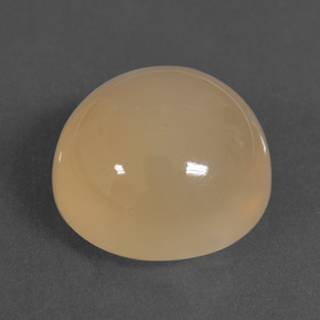 16.94 ct Orange Moonstone Stone, Natural Moonstone in Round Cabochon Shape for Sale
