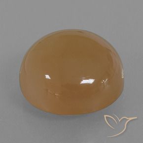 23.98 ct Brown Moonstone Stone, Natural Moonstone in Round Cabochon Shape for Sale