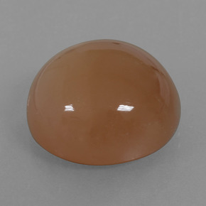 23.28 ct Brown Moonstone Stone, Natural Moonstone in Round Cabochon Shape for Sale