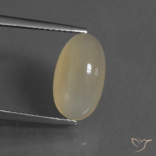 4 ct Brown Moonstone, 13.3 x 7.7 mm Oval Cut From India, Photo A