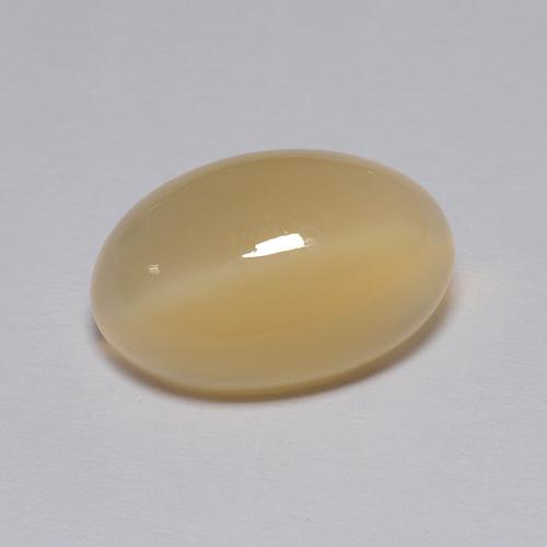 4.30 ct Brown Moonstone Gemstone, Moonstone Gem in Oval Cabochon Shape for Sale.
