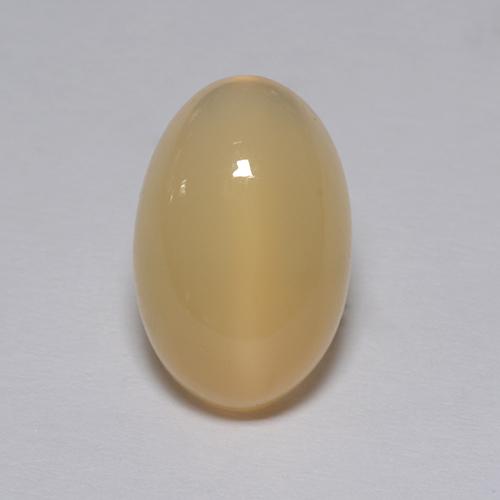 4.30 ct Brown Moonstone Stone, Natural Moonstone in Oval Cabochon Shape for Sale