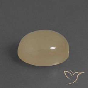 6.84 ct Brown Moonstone Stone, Natural Moonstone in Oval Cabochon Shape for Sale