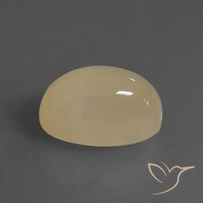 6.76 ct Brown Moonstone Stone, Natural Moonstone in Oval Cabochon Shape for Sale