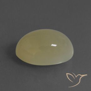 6.58 ct Brown Moonstone Stone, Natural Moonstone in Oval Cabochon Shape for Sale