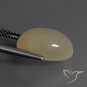 Moonstone Gemstone in 15 x 10 mm (calibrated) Size for Sale, Moonstone Stone in Light Tortilla Brown Color