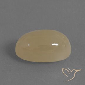 7.30 ct Brown Moonstone Stone, Natural Moonstone in Oval Cabochon Shape for Sale