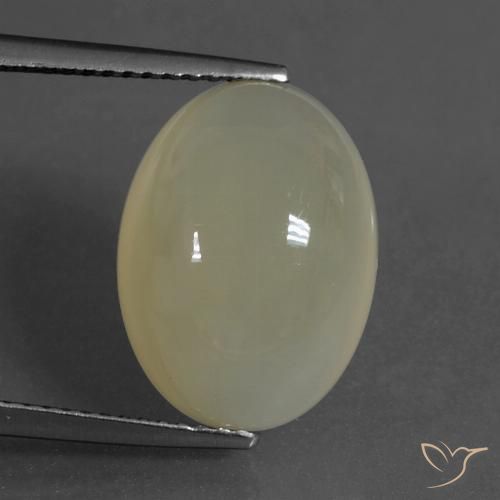 8.99ct Natural Light Coffee Brown Moonstone, Oval, Translucent