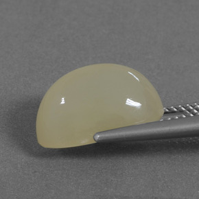 Moonstone Gemstone in 13.7 x 7.9 mm Size for Sale, Moonstone Stone in Medium Yellow Color