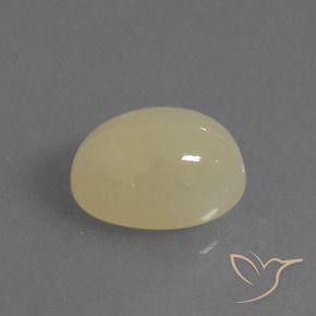 6.34 ct Brown Moonstone Stone, Natural Moonstone in Oval Cabochon Shape for Sale