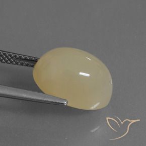 Moonstone Gemstone in 13 x 9 mm (calibrated) Size for Sale, Moonstone Stone in Light Coffee Brown Color