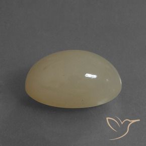 6.53 ct Brown Moonstone Stone, Natural Moonstone in Oval Cabochon Shape for Sale