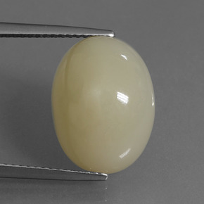 12.17 ct Golden Moonstone Gemstone, Moonstone Gem in Oval Cabochon Shape for Sale.