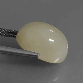 Moonstone Gemstone in 16 x 12 mm (calibrated) Size for Sale, Moonstone Stone in Cream Color