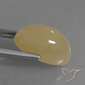 Moonstone Gemstone in 15 x 10 mm (calibrated) Size for Sale, Moonstone Stone in Pale Brown Color