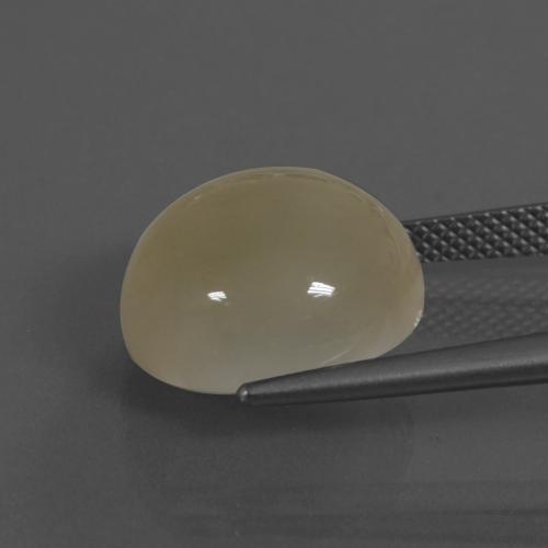 Moonstone Gemstone in 14 mm (calibrated) Size for Sale, Moonstone Stone in Light Golden Color