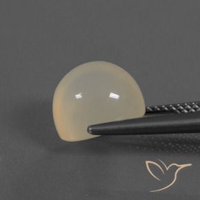 Moonstone Gemstone in 10 x 8 mm (calibrated) Size for Sale, Moonstone Stone in Pearl White Color