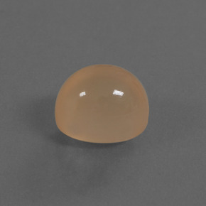 4.67 ct Orange Moonstone Stone, Natural Moonstone in Oval Cabochon Shape for Sale