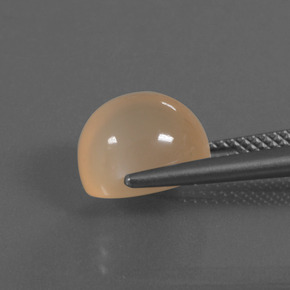 Moonstone Gemstone in 10 x 8 mm (calibrated) Size for Sale, Moonstone Stone in Medium-Light Orange Color