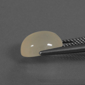 Moonstone Gemstone in 11 x 9 mm (calibrated) Size for Sale, Moonstone Stone in Cream White Color