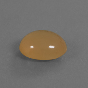 4.60 ct Orange Moonstone Stone, Natural Moonstone in Oval Cabochon Shape for Sale