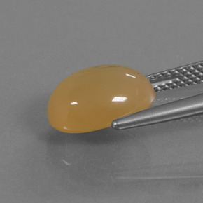 Moonstone Gemstone in 11 x 9 mm (calibrated) Size for Sale, Moonstone Stone in Tangerine Color