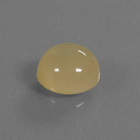 3.37 ct Golden Moonstone Stone, Natural Moonstone in Round Cabochon Shape for Sale