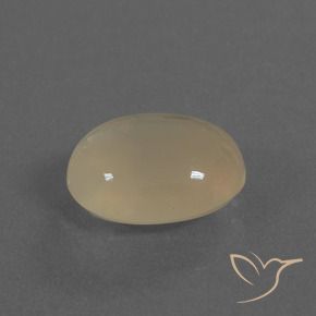 4.87 ct Brown Moonstone Stone, Natural Moonstone in Oval Cabochon Shape for Sale