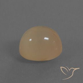 5.95 ct Brown Moonstone Stone, Natural Moonstone in Oval Cabochon Shape for Sale
