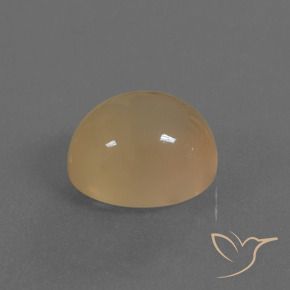 5.20 ct Brown Moonstone Stone, Natural Moonstone in Oval Cabochon Shape for Sale