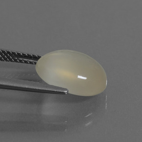 Moonstone Gemstone in 12 x 10 mm (calibrated) Size for Sale, Moonstone Stone in Cream Color