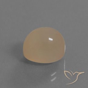 6.35 ct Brown Moonstone Stone, Natural Moonstone in Oval Cabochon Shape for Sale