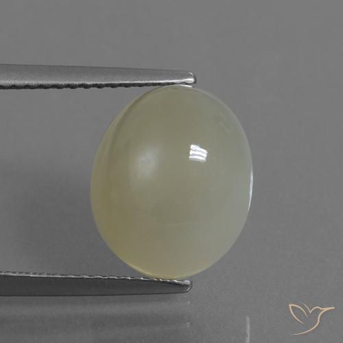 5.44ct Natural Earthy Brown Moonstone, Oval, Translucent