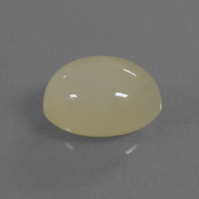 4.11 ct Yellow Moonstone Stone, Natural Moonstone in Oval Cabochon Shape for Sale
