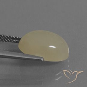 Moonstone Gemstone in 14 x 10 mm (calibrated) Size for Sale, Moonstone Stone in Cream Color