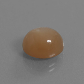 6.30 ct Brown Moonstone Stone, Natural Moonstone in Oval Cabochon Shape for Sale