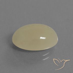 5.89 ct Brown Moonstone Stone, Natural Moonstone in Oval Cabochon Shape for Sale
