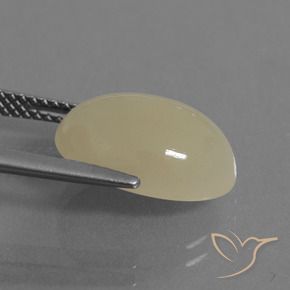 Moonstone Gemstone in 14 x 10 mm (calibrated) Size for Sale, Moonstone Stone in Pale Brown Color